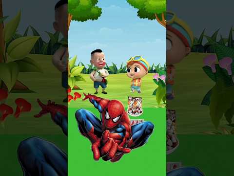 ছেলেটির সাথে এটা 😲 #shorts #trending #3d #cartoon #spiderman