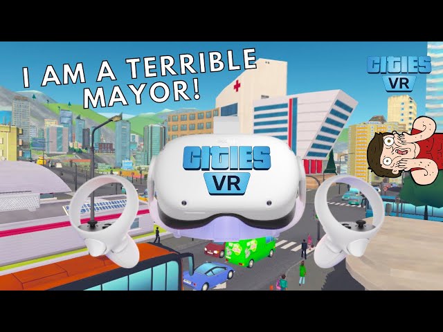 Cities VR Gameplay NEW VR CITY BUILDER