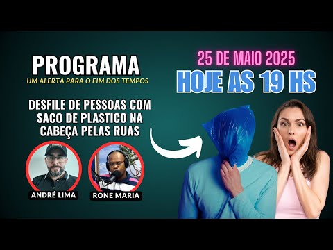 🛑PGM UM ALERTA ! O QUE ESTA ACONTENCENDO COM O SER HUMANO ? PESSOAS COM SACOS NA CABEÇA