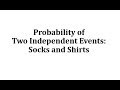 Probability of Selecting Clothing Items