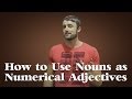 Understanding Numerical Adjectives in English