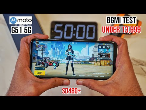 (HINDI) Moto G51 5G Pubg Test, Heating and Battery Test - Best Gaming Phone Under ₹15,000? 😱