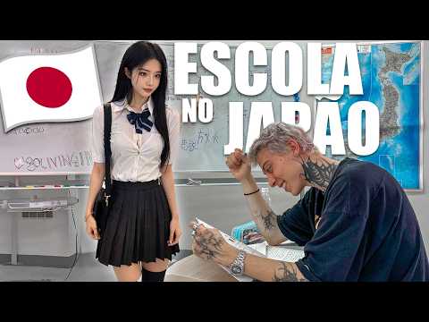 1 DIA na MELHOR ESCOLA DO JAPÃO 🏫｜FABIO LINARES