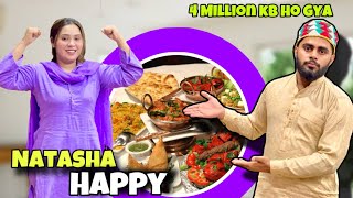 4 Million Kb Ho Gya | Natasha Ko Treat Dy Di | Natasha Happy | Shahzaib Mughal