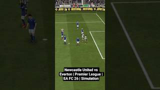 Newcastle United vs Everton | Premier League | EA FC 26 | Simulation