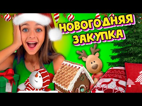 БОЛЬШАЯ НОВОГОДНЯЯ ЗАКУПКА 🛍️🎅🎄 // Ёлочные игрушки, Новогодние ПОДАРКИ И ВКУСНЯШКИ 🍬🍫
