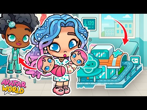 RUTINA DE NACIMIENTO👶🏻 EN AVATAR WORLD  *EMBARAZADA POR PRIMERA VEZ* |SOYFIFI✨