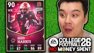 Reed Harris is OVERPOWERED on No Money Spent College Football 26