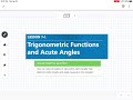 Trigonometric Functions and Identities
