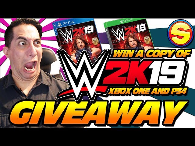 WWE 2K19 LIVE GAMEPLAY AND GIVEAWAY! (ENDED)