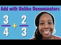 Finding Common Denominators in Fractions