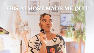 when you feel like your art isn't good enough