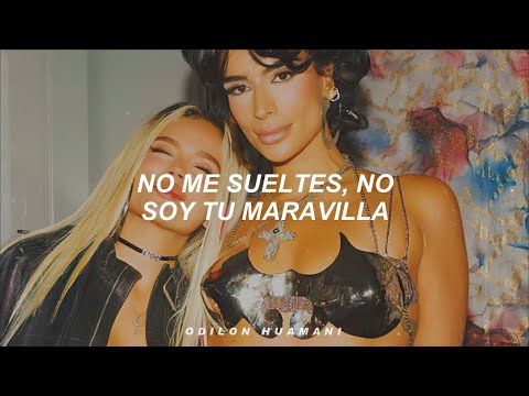 SEVDALIZA, KAROL G - NO ME CANSARE (Letra) No me sueltes no soy tu maravilla