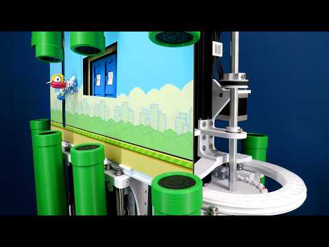 I Built a Mechanical Video Game