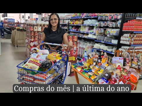 Compras do mês no supermercado | aumento no preços 🤑 valor total