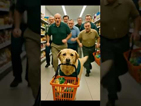 Labrador Retriever Dog Saves Everyone From A Tsunami #animal #pet #shorts