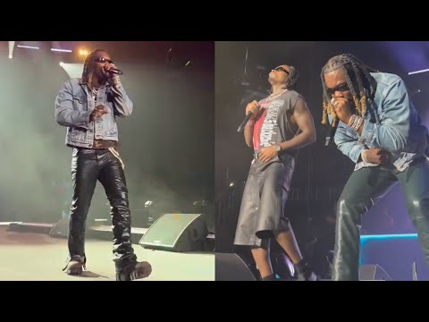 Offset Gets Boo'd & Kicked Off Stage After Bringing Out Gunna For ATL Birthday Bash 2025