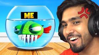 IMPOSSIBLE CHALLENGES FOR THIS LITTLE FISH - TECHNO GAMERZ