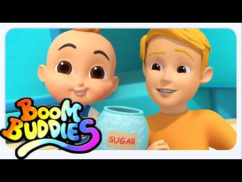จอห์นนี่ จอห์นนี่ เยส ปาป้า  + เพิ่มเติม Boom Buddies วิดีโอเพื่อการศึกษาและเพลงกล่อมเด็กสำหรับเด็ก