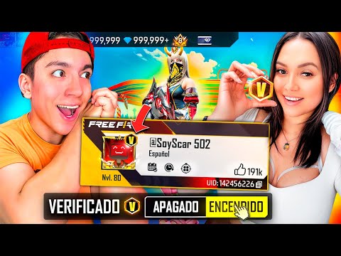 LE REGRESO LA VERIFICACION A SCAR en FREE FIRE Y ME PERDONA😍!