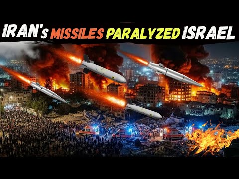 IRAN launched Never-Before-Seen Hypersonic Missiles on ISRAEL amid the US's entry into the WAR