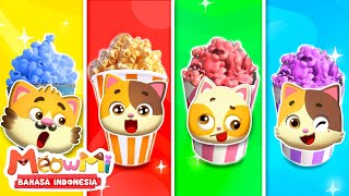 Popcorn yang Enak dan Manis | Lagu Popcorn Anak | Lagu Anak | MeowMi Family Show Bahasa Indonesia