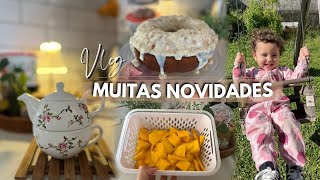 VLOG COM NOVIDADES ESPECIAIS bolo de amendoim e desabafo sobre fases