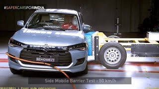 Maruti Suzuki Dezire Global NCAP Crash test 🌟😯