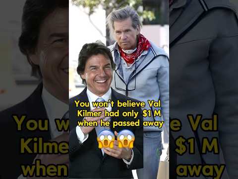 No wonder Val Kilmer left behind just $1 million when he passed away ,the truth is heartbreaking.