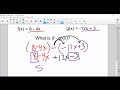 Algebra 1 Review: Adding and Subtracting Rational Expressions