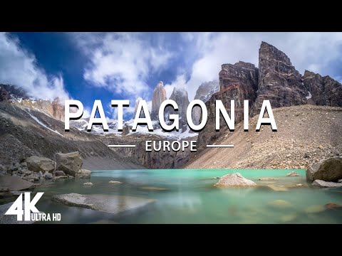 FLYING OVER PATAGONIA (4K UHD) - Relaxing Music Along With Beautiful Nature Videos - 4K Video HD