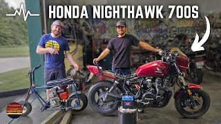 Can We Get This Honda Nighthawk 700s Running Using A Minibike?