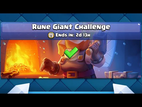 10-0 FÁCIL CON ESTE MAZO IMPARABLE EN EL NUEVO DESAFÍO DE LA GIGANTE RÚNICA 🤑 CLASH ROYALE