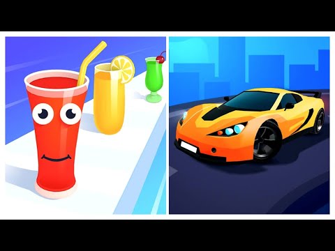 Juice run vs race master 3d  - All New Levels Gameplay Android iOS Ep 1