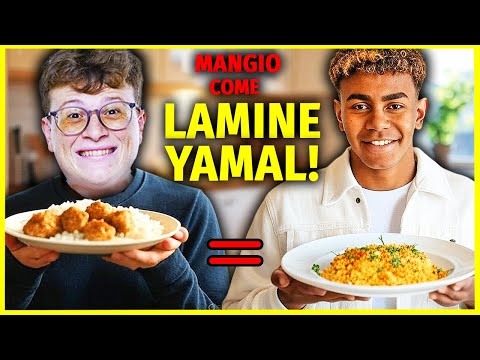 Ho CUCINATO il PIATTO PREFERITO di LAMINE YAMAL!