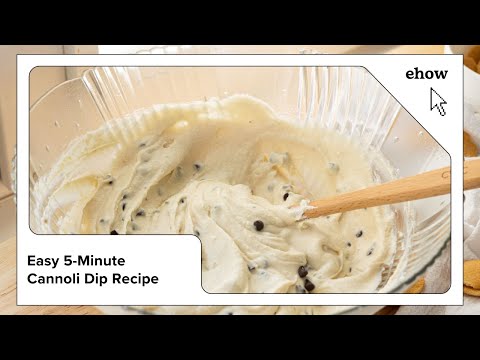 Easy 5 Minute Cannoli Dip