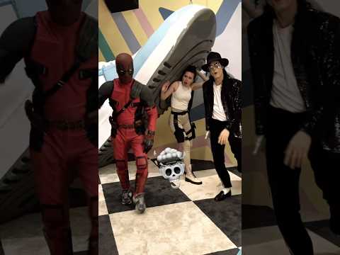 Lara Croft Dumped Deadpool and Jackson😂 #tiktok
