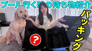 【パッキング】夏休みお友達とプールに行く時の持ち物紹介！ - はねまりチャンネル