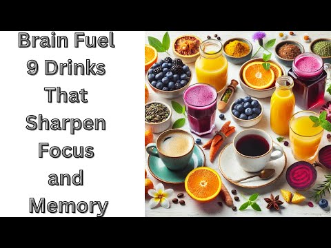 Brain Fuel 9 Drinks That Sharpen Focus and Memory !!