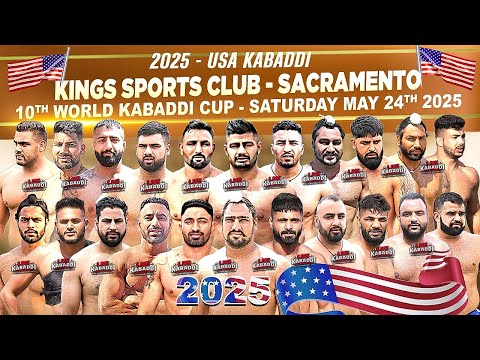 LIVE - Sacramento International Kabaddi Cup 2025 - USA Kabaddi