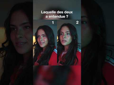 Laquelle des deux a entendue ce qu’il a vraiment dit ?🙊 #acting #cinema #drama #comedie #devinequi