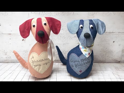 Peso de porta cachorro caramelo Bob