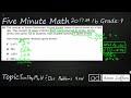 Multiplication and Division Concepts