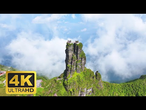 中国的天空之城贵州梵净山 China's Sky City - Fanjing Mountain, Guizhou (4K UHD)