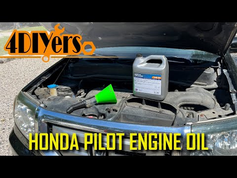 How to Change the Engine Oil and Filter on a 2009-2015 Honda Pilot