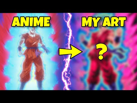 My BEST Goku SSj Blue Kaioken Full Body Drawing | Commission #178