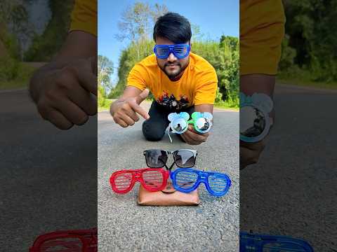 Darkest Duita Sunglasses & 3 LED Glow Party Glasses Unboxing😎