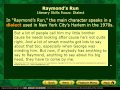 Raymond's Run Literary Elements