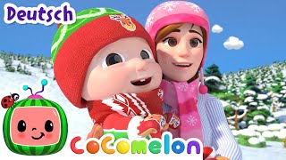 Versteckspiel im Schnee | CoComelon Deutsch | Cartoons und Kinderlieder