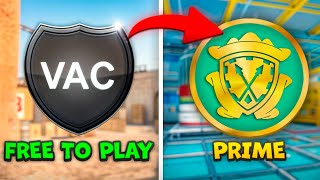 CS2 FREE TO PLAY vs PRIME! No Cheaters?!